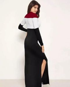 Stylish Colorblock Bodycon Dress