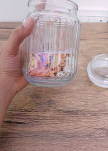 Glass Canister With Lid