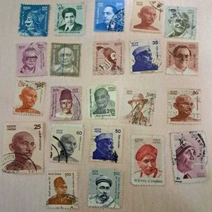 21 Indian Personalities Stamps