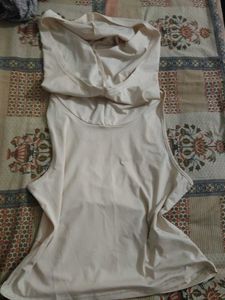 Cute Beige Tank Top