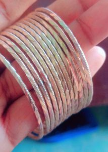 Silver Bangles