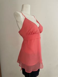 Chic Coral Cami Top