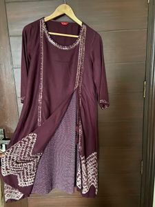 Elegant Burgundy colour kurta from (W)16