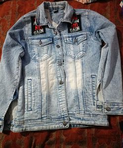 Light-Washed Denim Jacket