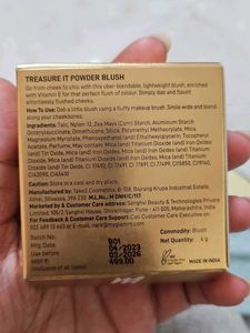 MYGLAMM Treasure It Powder Blush