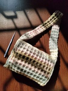 Handmade Crocheted Shoulder Bag