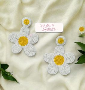 Daisy Flower Earrings