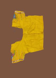 Yellow Blouse with Embellishments