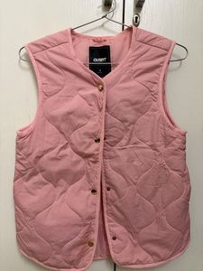 Pink Quilted Vest
