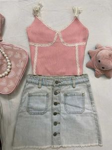 ☆ Denim Mini Skirt ☆