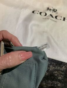 Authentic Coach Wristlet