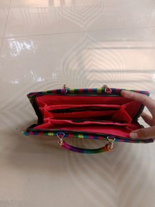 Multicolored Hand Purse