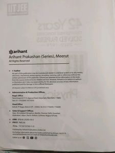 PHYSICS 42 Year's Chapter wise Topicwise Solved Papers IIT JEE MAIN ADVANCED By DC Pandey