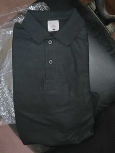Men&#39;s Polo Neck Tshirt Black -Brand new