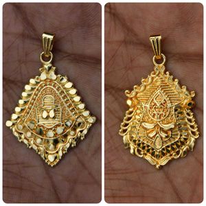 Gold-Plated Pendant (Pack of 2)