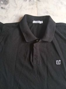OnePlus Black Polo Shirt