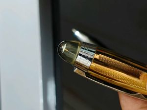 Elegant Gold Rollerball Pen with Case