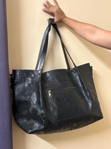 Chic Black Tote Bag