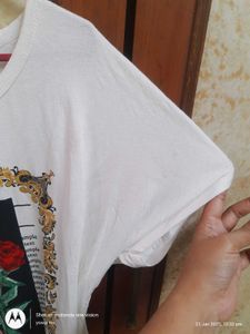 Rose Print T-Shirt