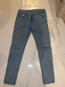 Light Wash Denim Jeans