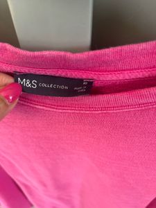 Pink Puff Sleeve By Marks &amp; Spencer’s