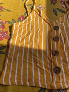 Striped Yellow Top