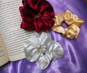 Satin Scrunchies Combo