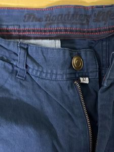 Roadster Navy blue Regular pant