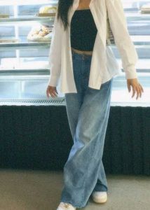 Blue Baggy Jeans