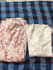 White Skirt And Top (shirt)