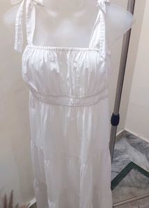 White Cotton Sundress