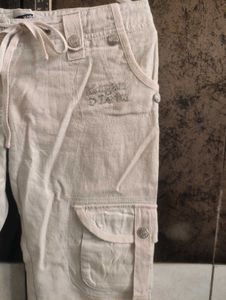 Y2K Cargo Capri Pants