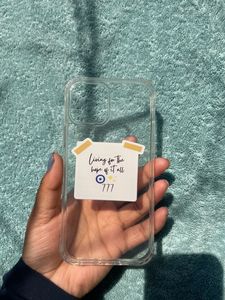 iPhone 12 Back Cover Clear