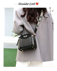 Chic Black Sling Bag