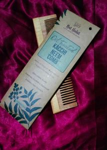 Oil Treated Neem Wood Hair Comb