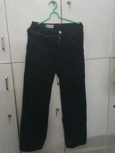 Flared Black Jeans