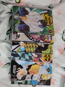 Demon Slayer Manga Set volume 1to7 (season1)