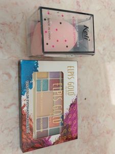 Combo Pack Of Eyeshadow And Blender