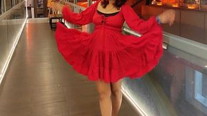 Flared Dress