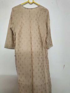 Elegant Beige Ethnic Kurta