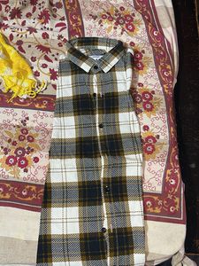 Pure cotton Blend Checked Shirt