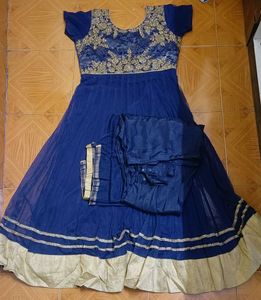 3 Piece Set Of Anarkali Suit