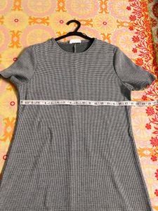 Mango Checkered Dress