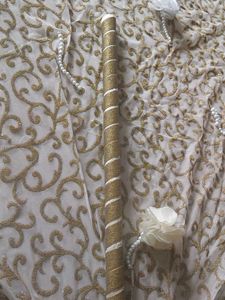 3D embroidered Bridal Chaddar for Entry