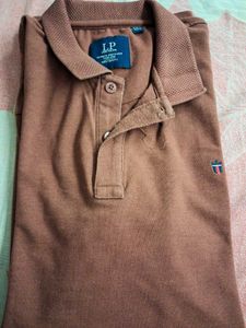Xl Size Brown Color T - Shirt