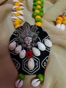 Ganesha Cowrie Shell Necklace