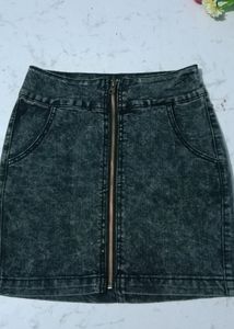 Denim Skirt For Y2k Look