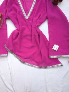 Y2k assymetrical Corset kurti 🩷