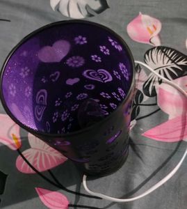 Cute Decorative Purple Lamp