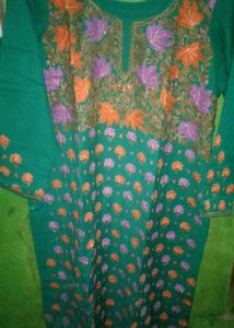 Beautiful Embroidered Kurta with salwar set